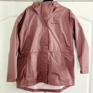 Columbia Mauve Hooded Jacket